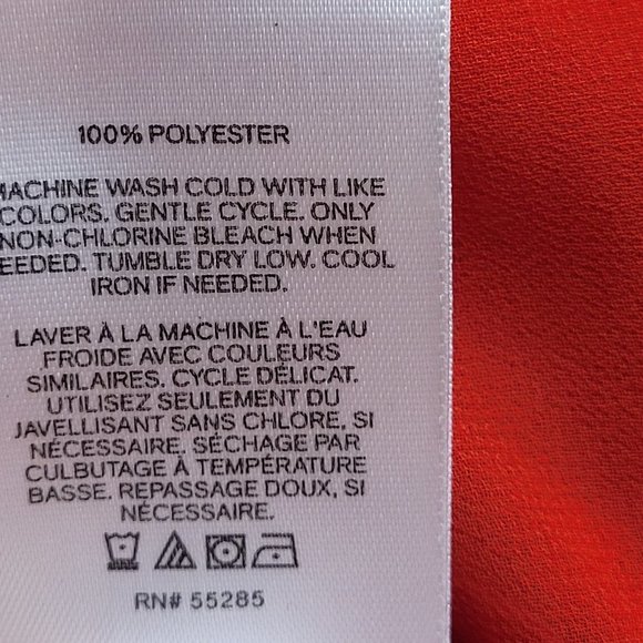 Express Womens Top Small Red Sleeveless Sheer Halter Open Back - Picture 11 of 12